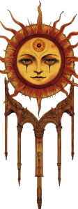 Three Eyed Sun Medieval Vinyl Car Decal Sticker – Waterproof & UV-Resistant 4.0" Three Eyed Sun Medieval Vinyl Car Decal Sticker – Waterproof & UV-Resistant 4.0"