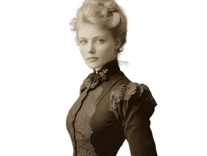 1880S Blonde Woman Ballgown Vinyl Car Decal Sticker – Waterproof & UV-Resistant 5.31" 1880S Blonde Woman Ballgown Vinyl Car Decal Sticker – Waterproof & UV-Resistant 5.31"