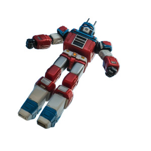 90S Retro Robot Flying Vinyl Car Decal Sticker – Waterproof & UV-Resistant 4.0"