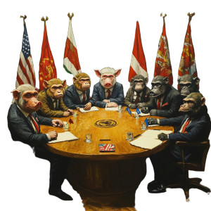 Animals Un Table Vinyl Car Decal Sticker – Waterproof & UV-Resistant 4.0"