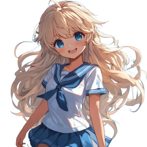 Anime Cute Sailor Girl Vinyl Car Decal Sticker – Waterproof & UV-Resistant 4.0" Anime Cute Sailor Girl Vinyl Car Decal Sticker – Waterproof & UV-Resistant 4.0"
