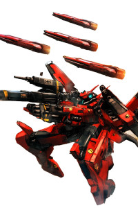 Anime Mech Missiles Shot Vinyl Car Decal Sticker – Waterproof & UV-Resistant 4.0"