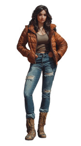 Bush Pilot Orange Plane Vinyl Car Decal Sticker – Waterproof & UV-Resistant 4.85"