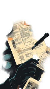 Crime Analysis Graphics Vinyl Car Decal Sticker – Waterproof & UV-Resistant 4.0"