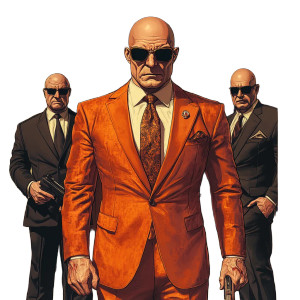 Crime Boss Mansion Bodyguards Vinyl Car Decal Sticker – Waterproof & UV-Resistant 4.0" Crime Boss Mansion Bodyguards Vinyl Car Decal Sticker – Waterproof & UV-Resistant 4.0"