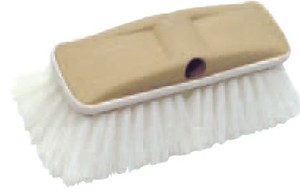 White Star Prene Fiber Rectangular Brush Head | Heavy Duty Stain Breakdown | US Made