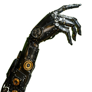 Dark Metal Clockwork Arm Vinyl Car Decal Sticker – Waterproof & UV-Resistant 4.0" Dark Metal Clockwork Arm Vinyl Car Decal Sticker – Waterproof & UV-Resistant 4.0"