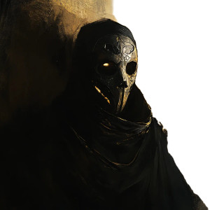 Death Mask Cult Leader Portrait Vinyl Car Decal Sticker – Waterproof & UV-Resistant 4.0"