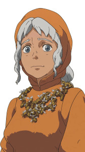 Elderly Woman Beekeeper Anime Vinyl Car Decal Sticker – Waterproof & UV-Resistant 4.0" Elderly Woman Beekeeper Anime Vinyl Car Decal Sticker – Waterproof & UV-Resistant 4.0"