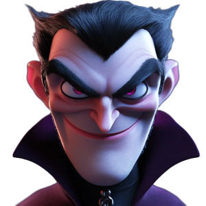 Evil Villain Disney Style Vinyl Car Decal Sticker – Waterproof & UV-Resistant 4.0"