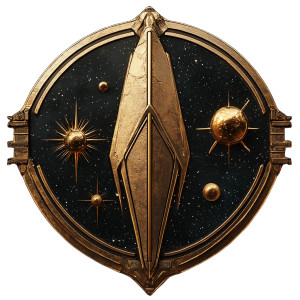 Galaxy Ship Colonization Resources Vinyl Car Decal Sticker – Waterproof & UV-Resistant 4.0"