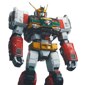 Gijoe Voltron Vinyl Car Decal Sticker – Waterproof & UV-Resistant 4.0"