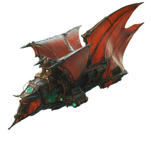 Goblin Warship Spelljammer Vinyl Car Decal Sticker – Waterproof & UV-Resistant 4.0"