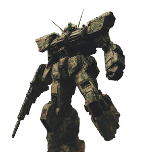 Gundam Ashley Wood War Vinyl Car Decal Sticker – Waterproof & UV-Resistant 4.0"