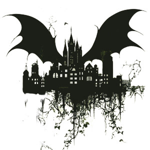 Imaginary City Silhouette Dragon Wings Vinyl Car Decal Sticker – Waterproof & UV-Resistant 4.0"