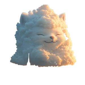 Shiba Cloud Sunrise Ny Vinyl Car Decal Sticker – Waterproof & UV-Resistant 4.0"