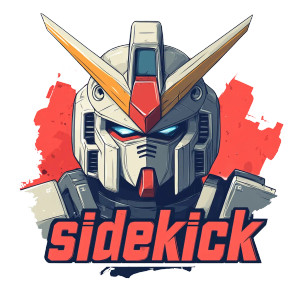 Sidekick Gundam Logo Vinyl Car Decal Sticker – Waterproof & UV-Resistant 4.0" Sidekick Gundam Logo Vinyl Car Decal Sticker – Waterproof & UV-Resistant 4.0"