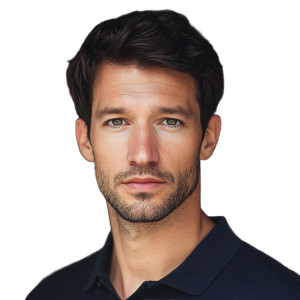 Tall Man Portrait Vinyl Car Decal Sticker – Waterproof & UV-Resistant 4.0"