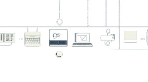 Technology Evolution Timeline Vinyl Car Decal Sticker – Waterproof & UV-Resistant 7.14"