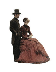 Victorian Era Photo Vinyl Car Decal Sticker – Waterproof & UV-Resistant 4.0"
