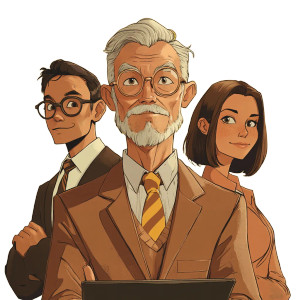 Vintage Tin Tin Trio Vinyl Car Decal Sticker – Waterproof & UV-Resistant 4.0"