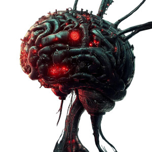 Brain Implants Vinyl Car Decal Sticker – Waterproof & UV-Resistant 4.0" Brain Implants Vinyl Car Decal Sticker – Waterproof & UV-Resistant 4.0"