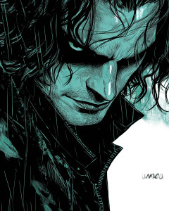 Eric Draven Crow Closeup Vinyl Car Decal Sticker – Waterproof & UV-Resistant 4.0"