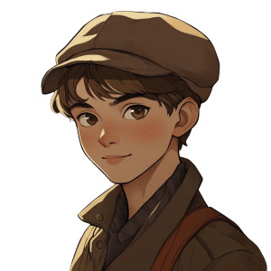 American Boy 1900S Anime Vinyl Car Decal Sticker – Waterproof & UV-Resistant 4.0"