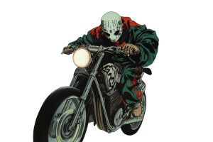 Anime Quan Chi Motorcycle Vinyl Car Decal Sticker – Waterproof & UV-Resistant 6.0"