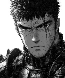 Berserk Style Warrior Face Vinyl Car Decal Sticker – Waterproof & UV-Resistant 4.0"