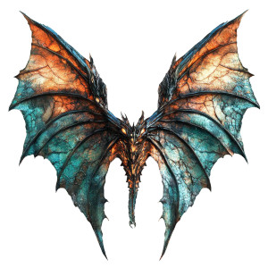 Big Epic Dragon Wings Vinyl Car Decal Sticker – Waterproof & UV-Resistant 4.0" Big Epic Dragon Wings Vinyl Car Decal Sticker – Waterproof & UV-Resistant 4.0"