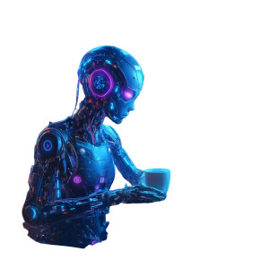 Cyberpunk Ai Writing Header Vinyl Car Decal Sticker – Waterproof & UV-Resistant 4.0"