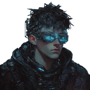 Cyberpunk Boy Vinyl Car Decal Sticker – Waterproof & UV-Resistant 4.0" Cyberpunk Boy Vinyl Car Decal Sticker – Waterproof & UV-Resistant 4.0"