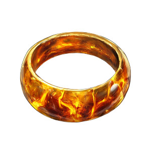Dnd Magic Lava Ring Vinyl Car Decal Sticker – Waterproof & UV-Resistant 4.0"