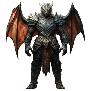 Dragon Armor Vinyl Car Decal Sticker – Waterproof & UV-Resistant 4.0" Dragon Armor Vinyl Car Decal Sticker – Waterproof & UV-Resistant 4.0"
