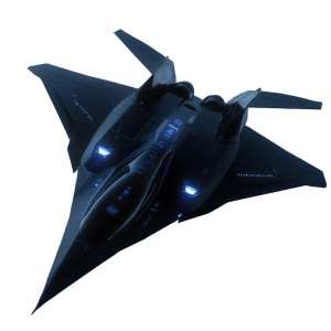 Advanced Fighter Jet Vinyl Car Decal Sticker – Waterproof & UV-Resistant 4.0"