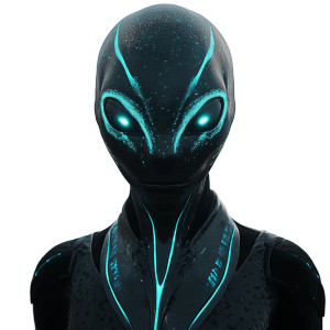 Alien Bioluminescent Markings Vinyl Car Decal Sticker – Waterproof & UV-Resistant 4.0"
