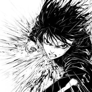 Anime Comic Speed Lines Vinyl Car Decal Sticker – Waterproof & UV-Resistant 4.0"