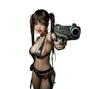 Anime Female Glock Dramatic Vinyl Car Decal Sticker – Waterproof & UV-Resistant 4.0" Anime Female Glock Dramatic Vinyl Car Decal Sticker – Waterproof & UV-Resistant 4.0"