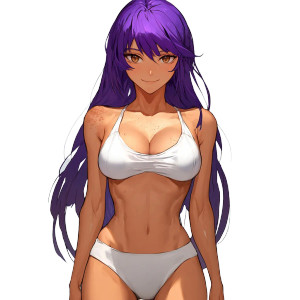 Anime Girl Purple Hair Vinyl Car Decal Sticker – Waterproof & UV-Resistant 4.0" Anime Girl Purple Hair Vinyl Car Decal Sticker – Waterproof & UV-Resistant 4.0"