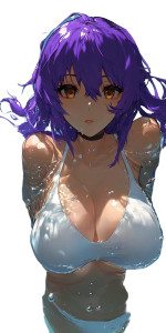 Anime Girl Purple Hair Swimming Vinyl Car Decal Sticker – Waterproof & UV-Resistant 4.0" Anime Girl Purple Hair Swimming Vinyl Car Decal Sticker – Waterproof & UV-Resistant 4.0"