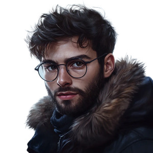 Anime Realistic Man Microphone Vinyl Car Decal Sticker – Waterproof & UV-Resistant 4.0"