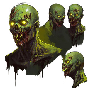 Anti Matter Zombie Concept Vinyl Car Decal Sticker – Waterproof & UV-Resistant 4.0"