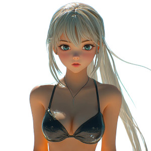 Aria Demon Beach Vinyl Car Decal Sticker – Waterproof & UV-Resistant 4.0"