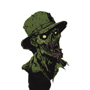 Aussieboys Dayz Zombie Logo Vinyl Car Decal Sticker – Waterproof & UV-Resistant 4.0"