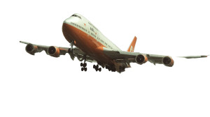 Avion Choca Casas Aeropuerto Vinyl Car Decal Sticker – Waterproof & UV-Resistant 7.14"