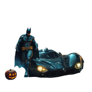 Batman Batmobile Halloween City Vinyl Car Decal Sticker – Waterproof & UV-Resistant 4.0" Batman Batmobile Halloween City Vinyl Car Decal Sticker – Waterproof & UV-Resistant 4.0"