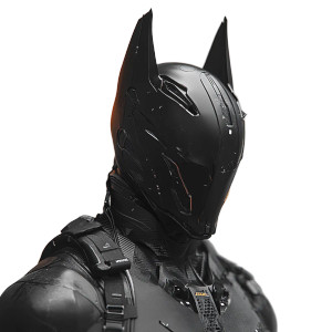 Batman Beyond Cowl Concept Vinyl Car Decal Sticker – Waterproof & UV-Resistant 4.0"