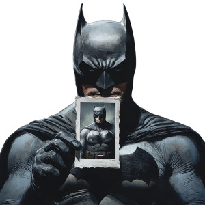 Batman Disney Style Vinyl Car Decal Sticker – Waterproof & UV-Resistant 4.0"