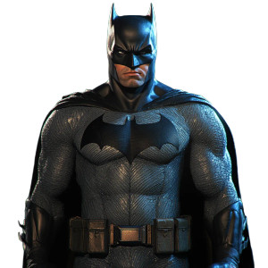 Batman Standing Vinyl Car Decal Sticker – Waterproof & UV-Resistant 4.0"